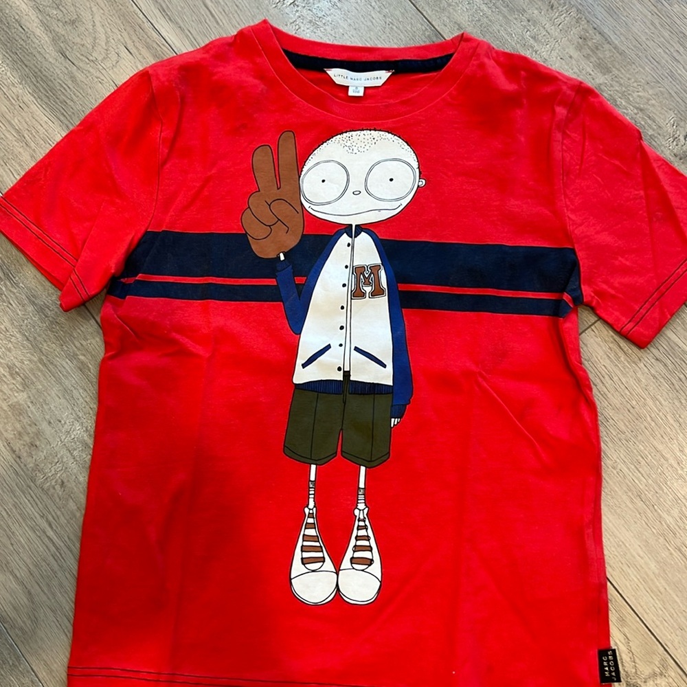 Marc Jacobs boy’s t- shirt— Mr. Marc- size 8